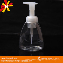 Botella de la bomba de la espuma del animal doméstico industial del cuidado personal 300ml
